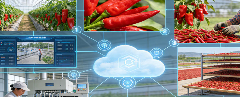 工业辣椒全产业链数字化合作项目